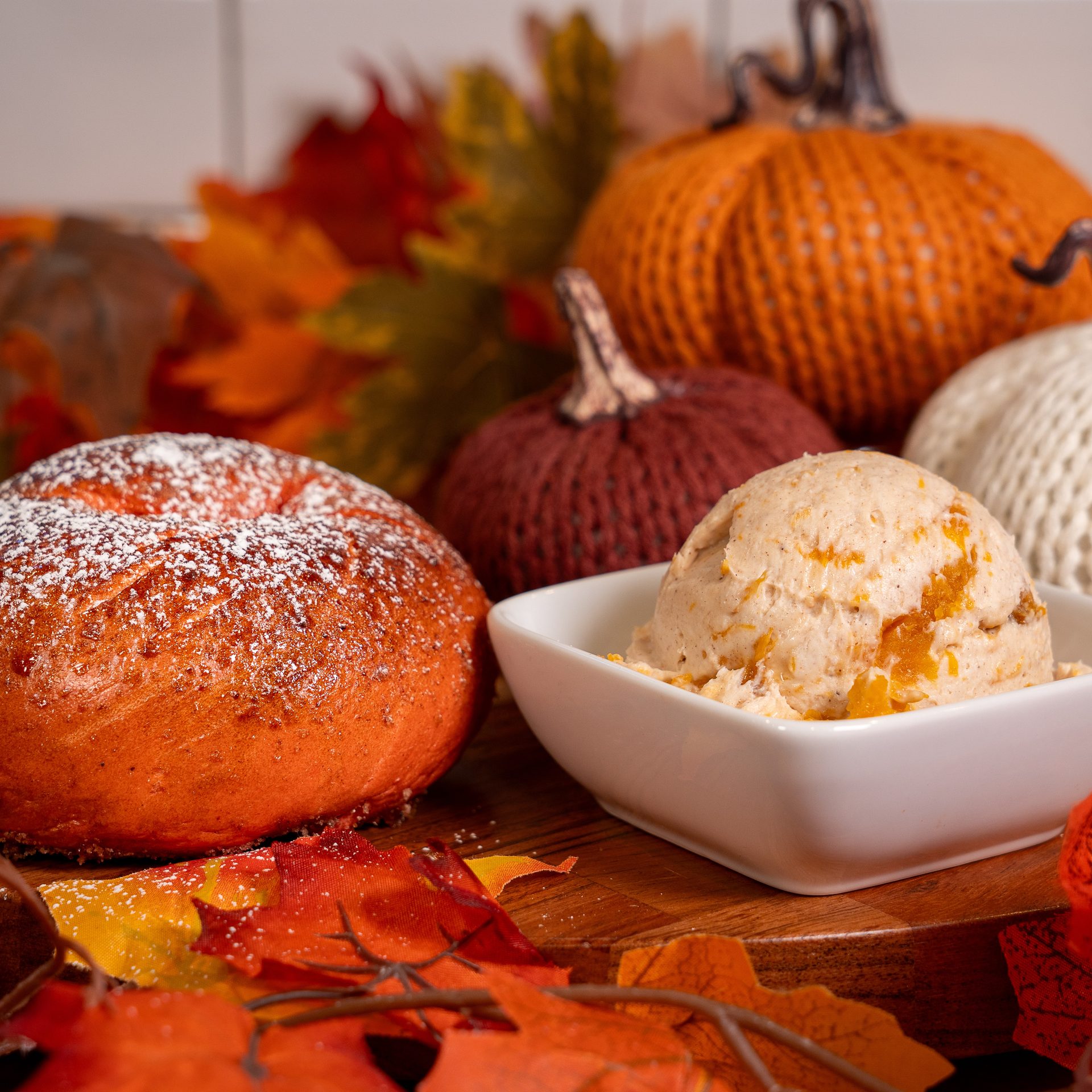 Pumpkin French Toast Bagel Made Fresh Every Morning