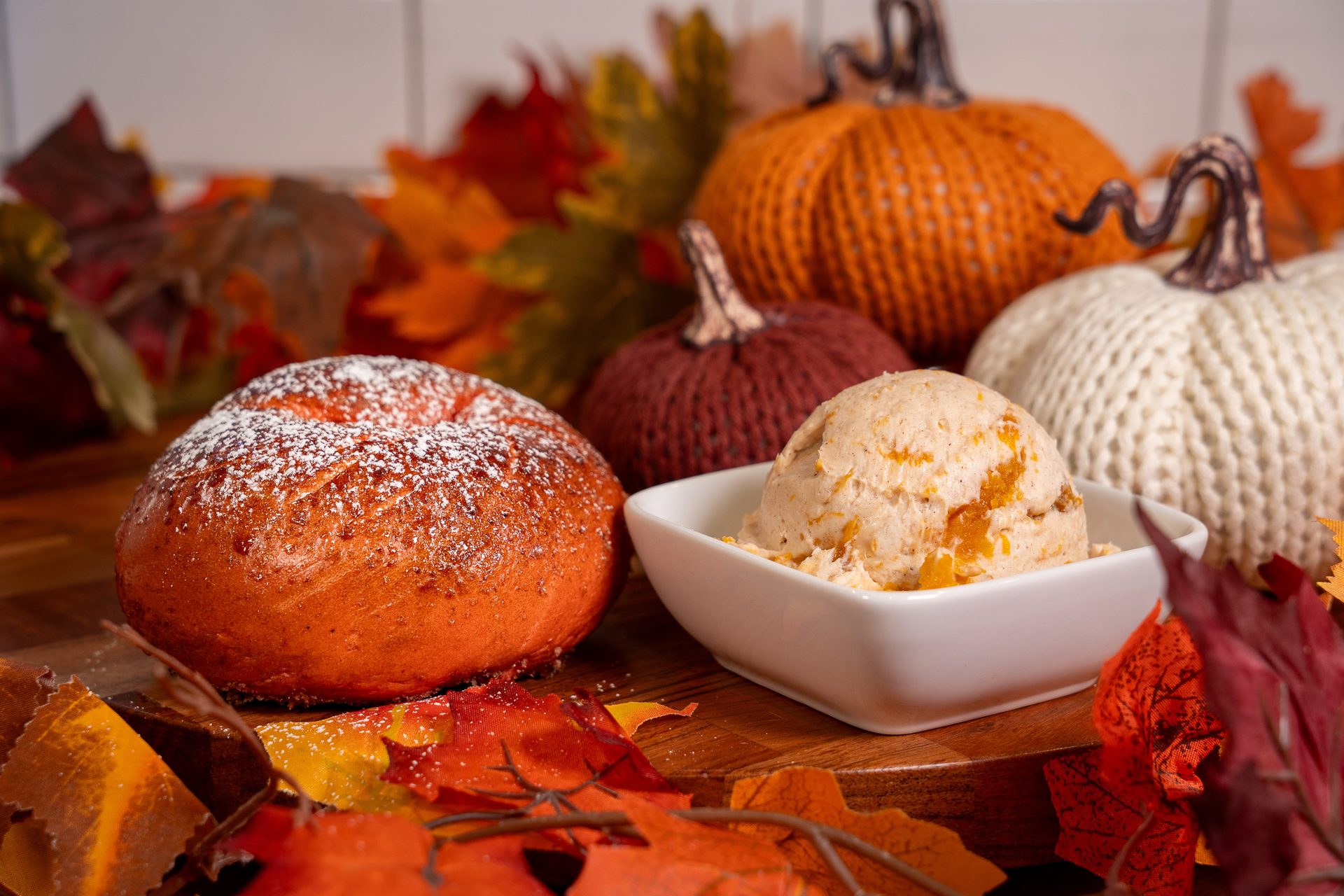 Pumpkin French Toast Bagel Made Fresh Every Morning