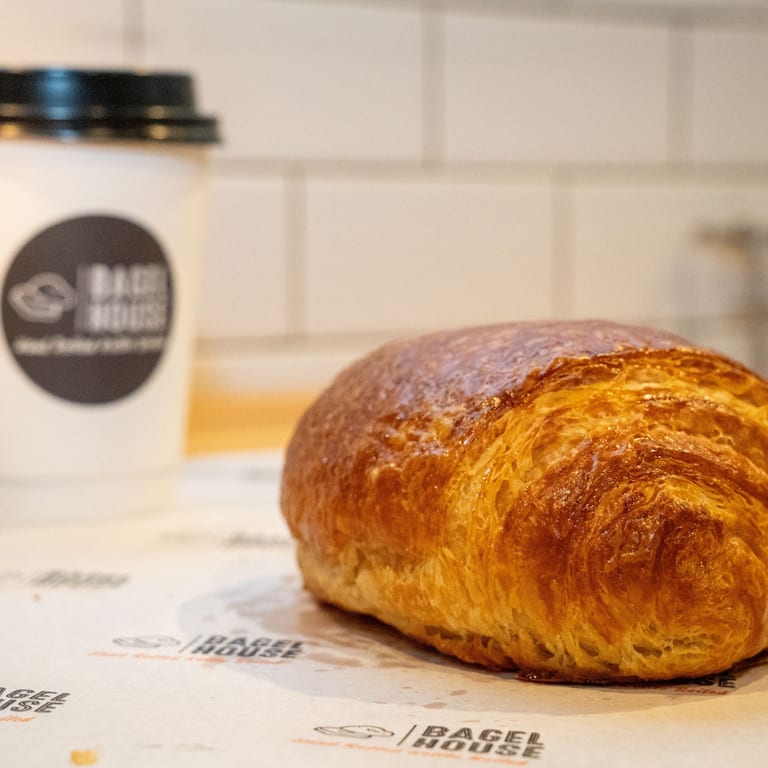 Delicious Chocolate Croissant